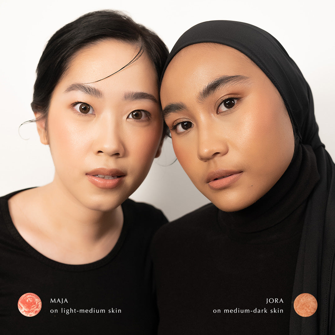 Guèle Flushed Bundle (Dual Ended Brush + LUME Baked Blush)