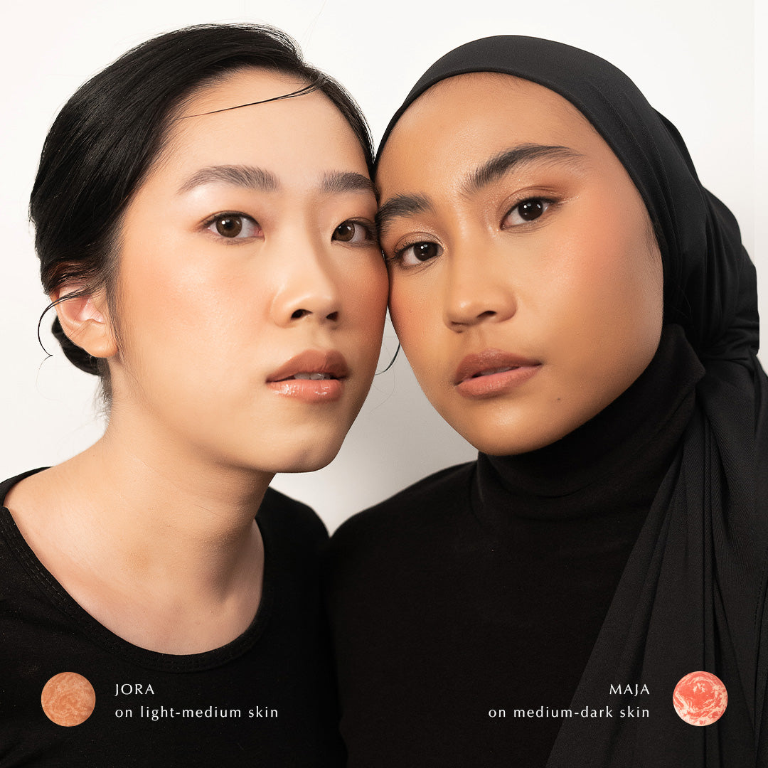 Guèle Flushed Bundle (Dual Ended Brush + LUME Baked Blush)